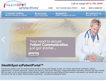 Tablet Screenshot of ezpatientportal.com